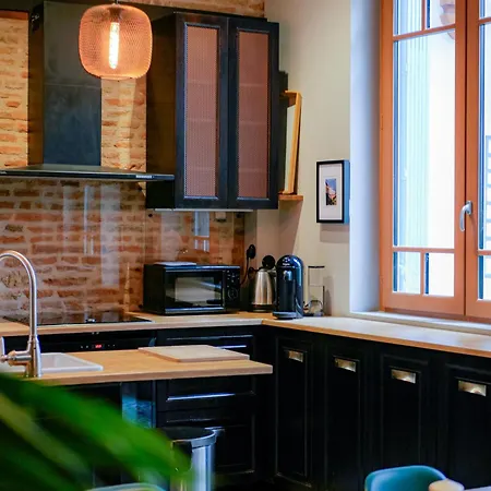 Апартаменты Hiding Place - Loft Toulousain Unique Тулуза